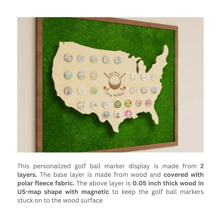 golf ball marker display,
golf ball marker display case,
ball marker display